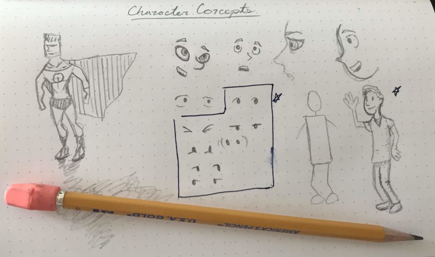 K12 Insight Illustration Project Character Concepts