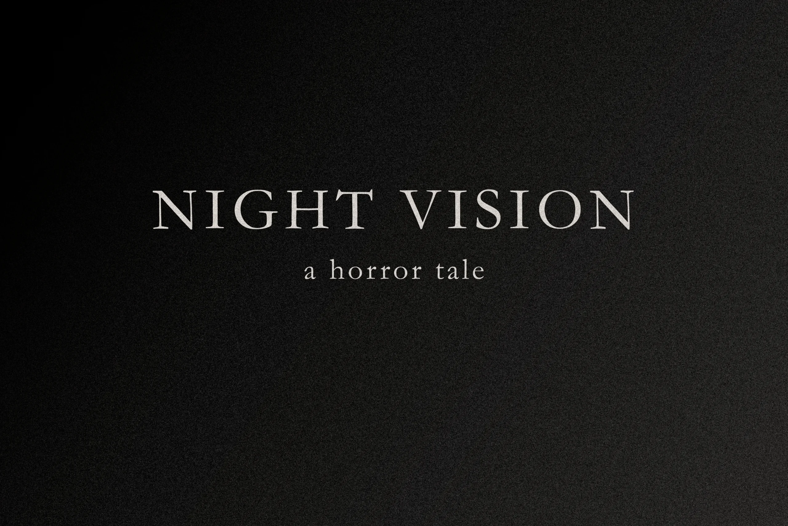 Visual Narrative villarrealphillip nightvision 000 title