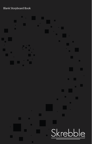Storyboard Book Dark Golden Spiral