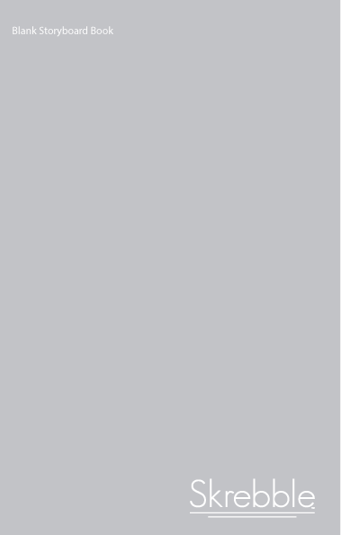 Stoyboard Book Grey